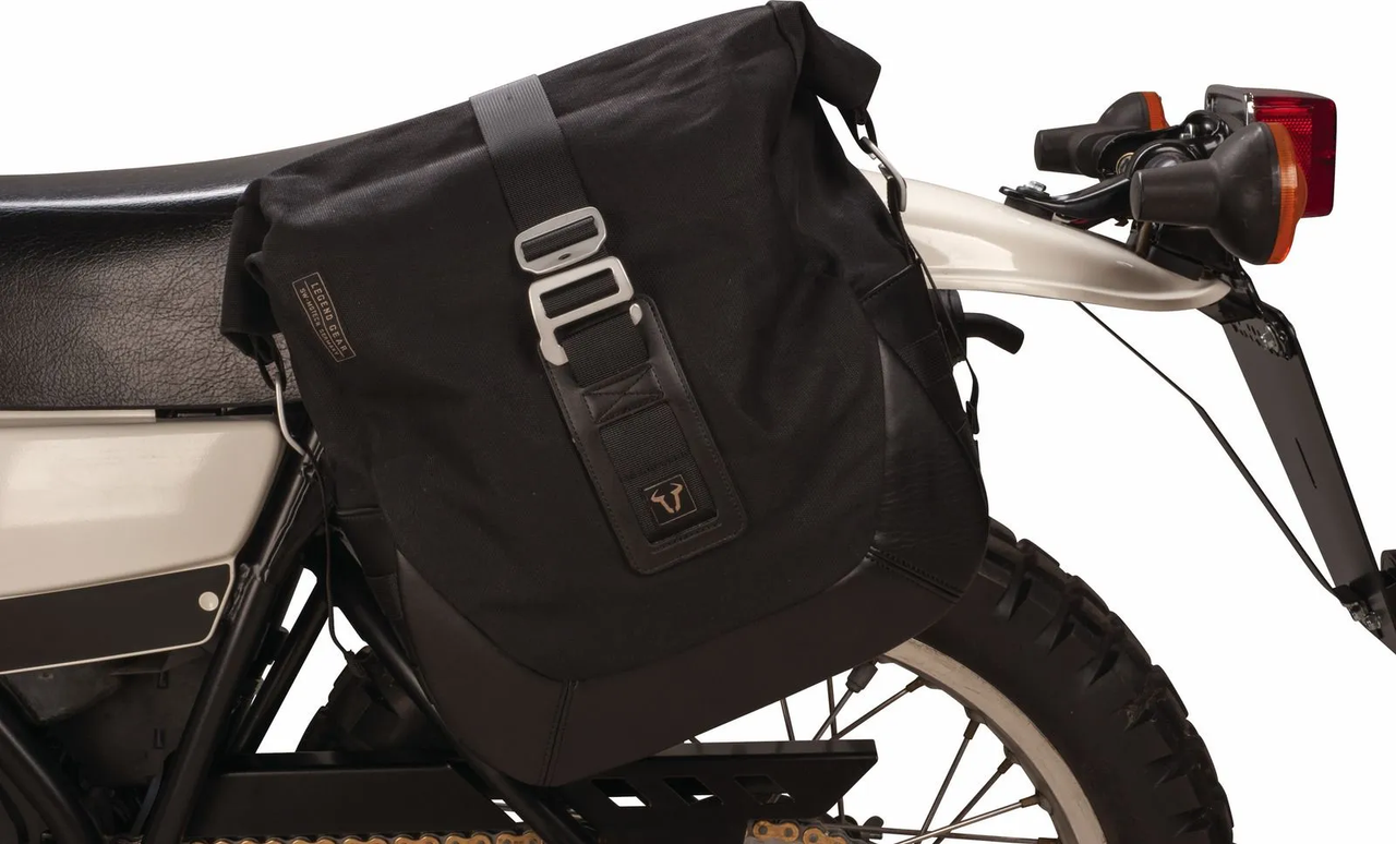 YAMAHA XT250 Luggage Bag Mount 'Evolution' with SLC Quick Release System, left