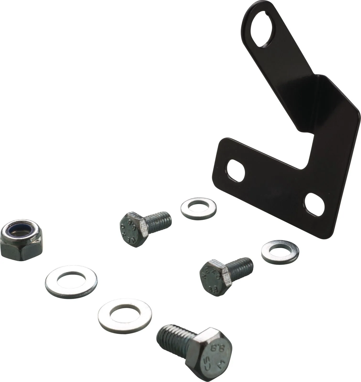 YAMAHA SR400 SR500, Headlamp Levelling System for Headlight Item 40247, mounting on lower yoke, suitable for OEM and various accessory headlight brackets