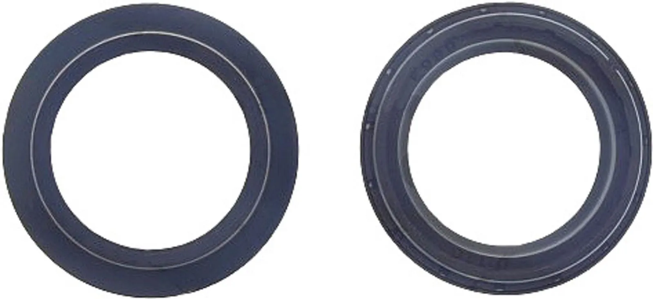 Dust Covers for Fork Oil Seals, 1 pair, (41X53.5mm, installation dimension 4.8mm, total height 14mm)