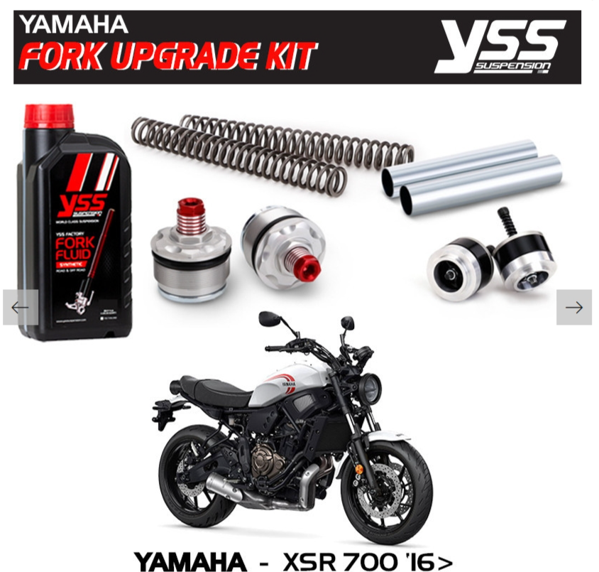 YAMAHA XSR700 2016-2026 Fork upgrade kit