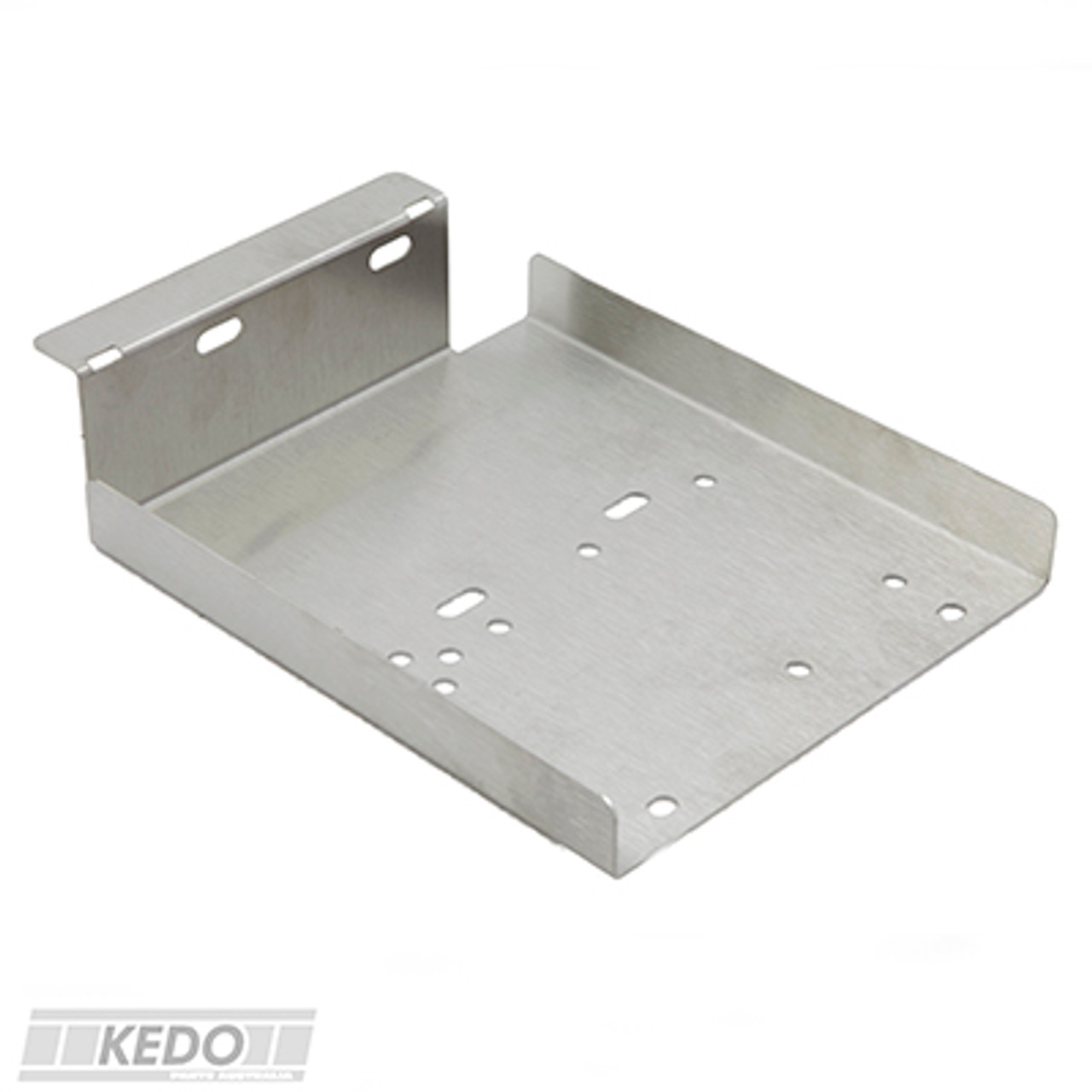 Battery Tray Brushed Stainless Steel