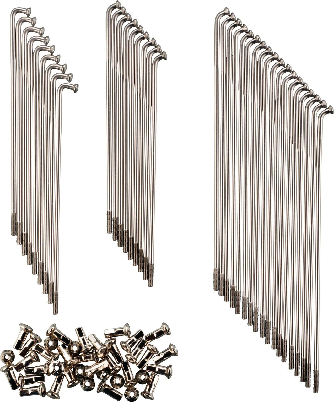 YAMAHA TT500 Rear Wheel Spoke Set Stainless Steel OEM reference # 431-25304-00, 431-25304-01