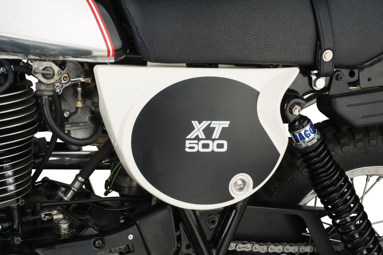 Side Panel 80-87 XT500 Left Hand "White"