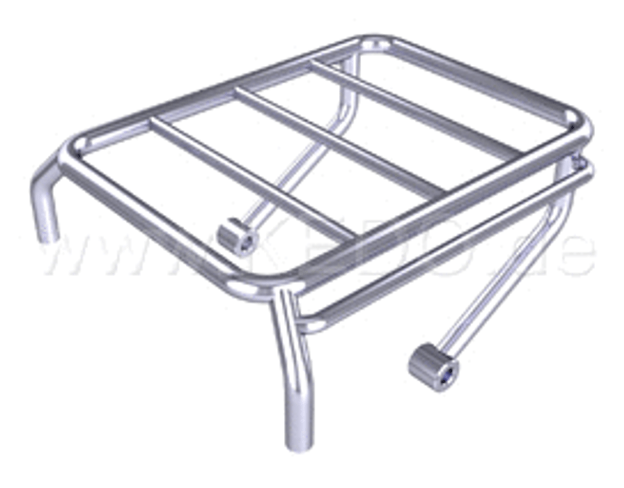 Mini Pannier Rack, Stainless Steel - SPECIAL ORDER