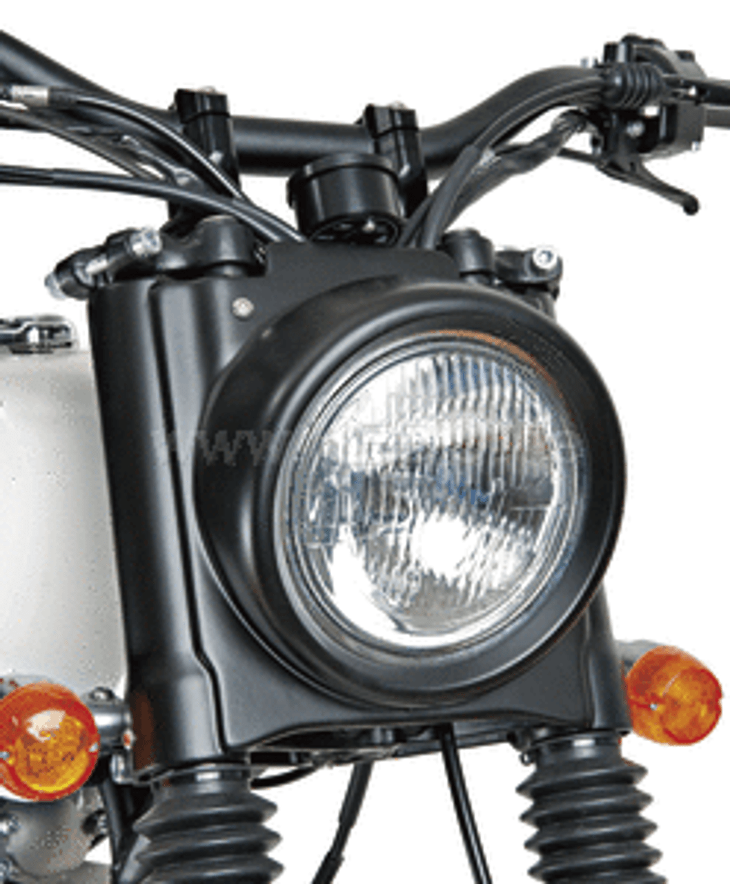 Head Light, Cover GRP JvB-moto SR400 SR500, (unpainted)