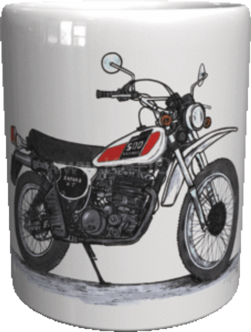 Coffee Mug "XT500" 1976