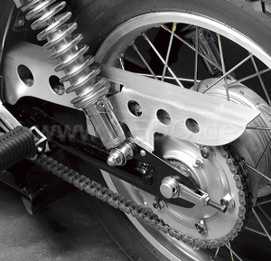 Kyosho NSR500 Motorcycle Upgrade Part - Aluminum Swing Arm Set, Blue (1 Piece) - View #10