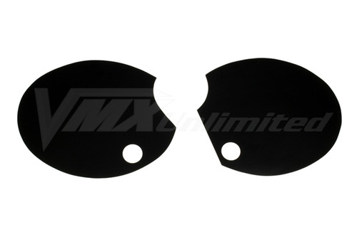 YAMAHA TT500 Side Cover / Side Panel Decal Set – Matte Black No Lettering Pair YAMAHA TT500 Side Cover / Side Panel Decal Set – Matte Black No Lettering Pair