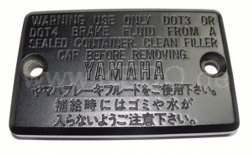 Brake Master Cylinder Reservoir Cover SR500 84-on OEM #4H7-25852-00 Brake Master Cylinder Reservoir Cover SR500 84-on OEM #4H7-25852-00