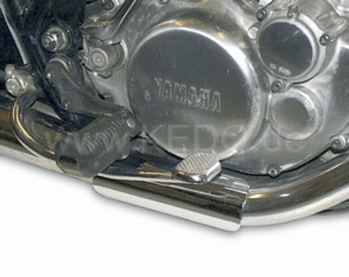 Exhaust Heat Shield SR500 SR400, chrome-plated (180mm) Exhaust Heat Shield SR500 SR400, chrome-plated (180mm)