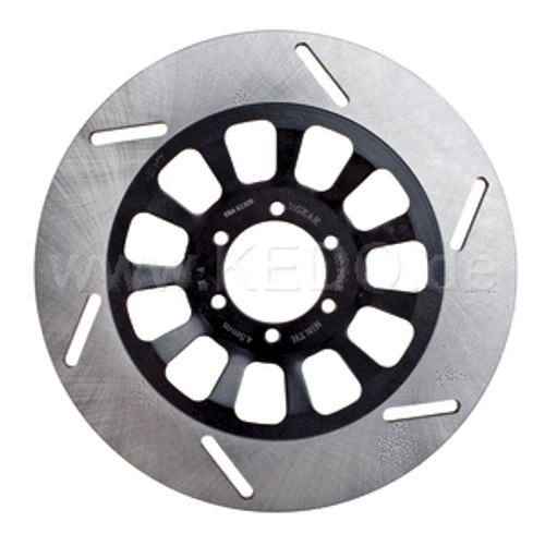 Brake Disc OEM-Style Replica, Slotted, Front RH, 1 Piece Brake Disc OEM-Style Replica, Slotted, Front RH, 1 Piece