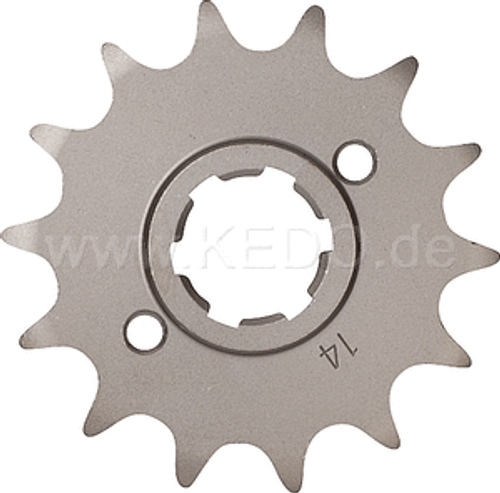Front Sprocket 14T #520 Chain Coarse Spline XT550 SRX600 TT600 -92 XT600 -86 XT600Z -87