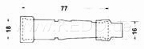 YAMAHA SRX600 NGK Spark Plug Resistor Cover SD05F YAMAHA SRX600 NGK Spark Plug Resistor Cover SD05F