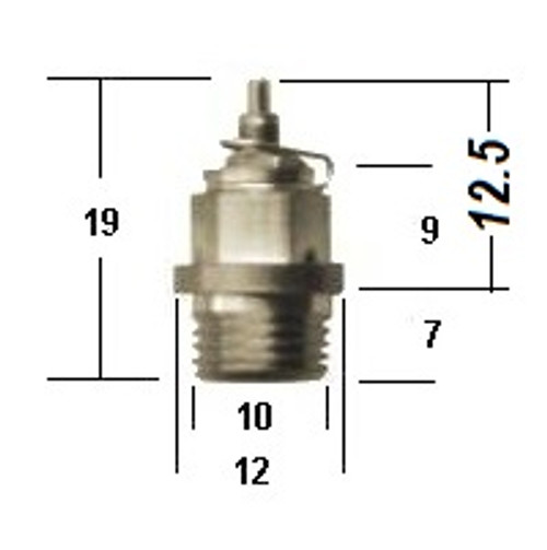 Needle and Seat Float valve Mikuni VM Roundslide 30-44