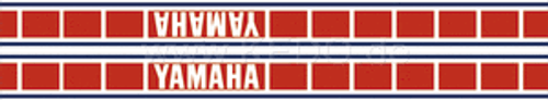 Vintage Race Fuel / Petrol Tank Decal Set – Red Blue on White Background LH RH Vintage Race Fuel / Petrol Tank Decal Set – Red Blue on White Background LH RH