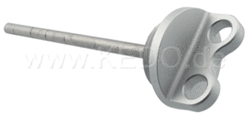 Oil Dipstick, Anodized Aluminium (CNC-Milled, with Oil Level Markings) SR400, SR500, TT500, XT500, XT550, XT600K/E Oil Dipstick, Anodized Aluminium (CNC-Milled, with Oil Level Markings) SR400, SR500, TT500, XT500, XT550, XT600K/E