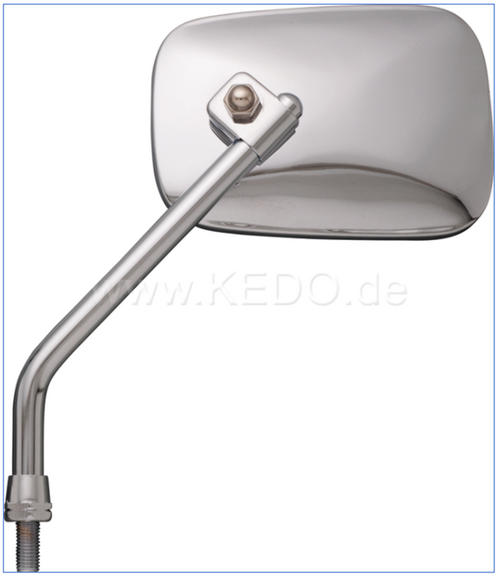 Mirror, LH, OEM-Style, Chrome Plated