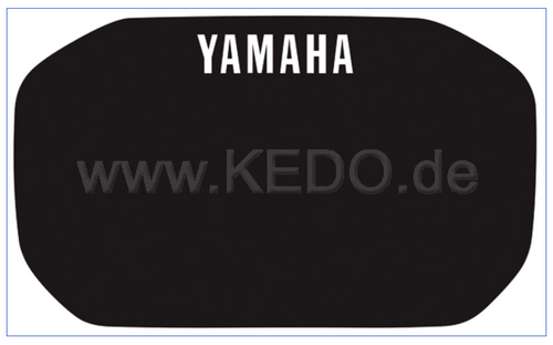 YAMAHA XT600 Headlight Fairing Decal Sticker – Black White Logo Heavy Duty Up To 1986 YAMAHA XT600 Headlight Fairing Decal Sticker – Black White Logo Heavy Duty Up To 1986