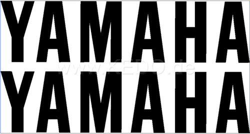 Decal Set for Side Cover, left and right, 2pcs., black Decal Set for Side Cover, left and right, 2pcs., black