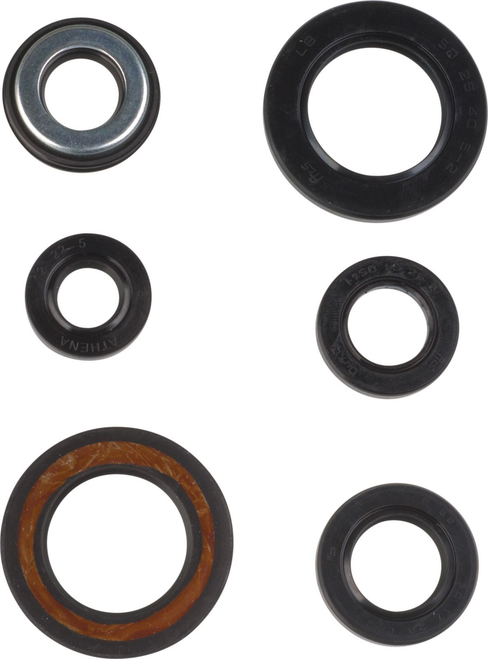 Engine Oil Seal Set YAM AHA XT600E/K (6pcs., contains 25x40x6,5x25x40,14x27x6,12x22x5,15x25x5, S7x14x6)