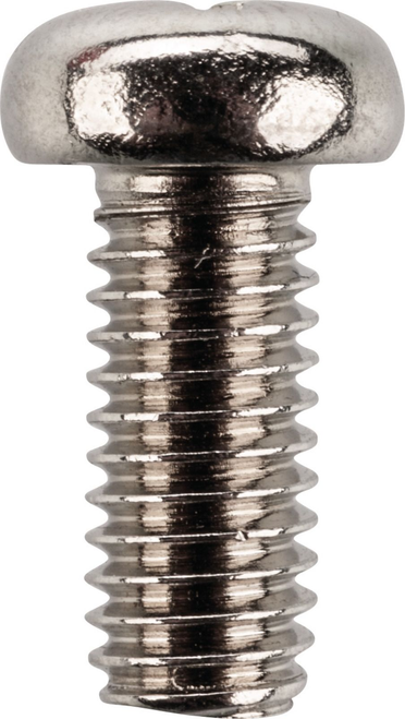 Phillips Screw M6x14mm, nickel-plated brass, Japanese head diameter 10mm, replaces 92502-06016