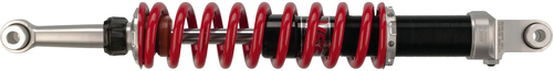 YSS Mono Rear Shock Absorber, red spring, rebound adjustable over 30 clicks, variable spring preload, NO height adjustment!