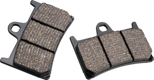 TRW-LUCAS Brake Pads, Front, Left/Right MT-07/A/MOTO CAGE, XSR700/900, MT-09/A/SPORT TRACKER/STREET RALLY/TRACER, TDM900/A, XT1200Z, BT1100Bulldog'02-'06, FJR1300/A, FZ1N/NA/S/SA'-15, organic, 1 Pair (Vehicle Type Approval)