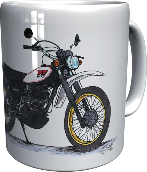 China Mug 'XT500 1980'