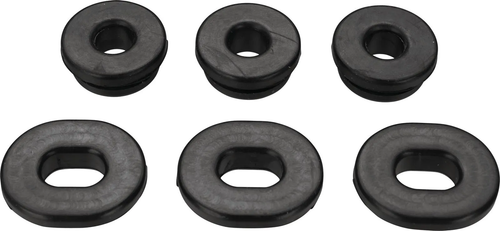 Fixing Set for Side Covers, for left and right side, complete, 6 pcs. YAMAHA TT600