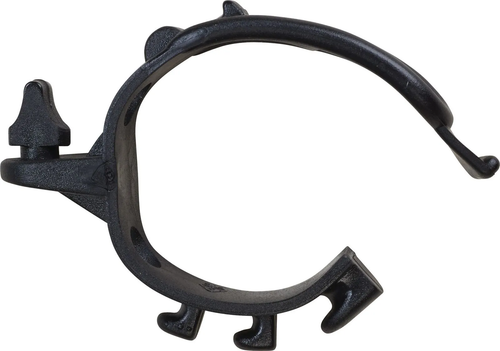 Universal Retaining Rubber for Headlight Mask, 1 piece, for inner tube diameter 34-55mm, distance outer edge inner tube / center latching lug 20mm, 1 piece