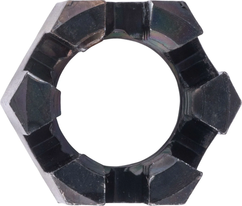 Nut for Side Stand, M10x1.25 Crown Nut, Suitable for Cotter Pin TT500, XT500