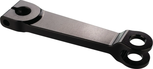 Brake Lever at Brake Anchor Plate Rear Wheel YAMAHA TT500, XT500 OEM REF.168-25355-00, 3H7-25355-00, 3BH-25355-00, aluminium black anodised