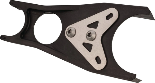 Mounting Plate for Swingarm Guard Item 29093 TT600, stainless steel incl. special screws (T40-Torx)