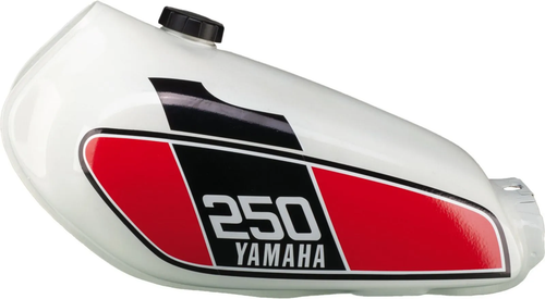 YAMAHA XT250 Fuel / Petrol Tank Decal – 76 XT Style Red Black White 1980–1983 YAMAHA XT250 Fuel / Petrol Tank Decal – 76 XT Style Red Black White 1980–1983