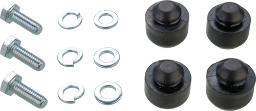 YAMAHA TT250 XT250 Engine Guard / Skid Plate Mounting Kit, complete, 13 pcs., for correct mounting of the original engine guard 3Y1-21471-00-33