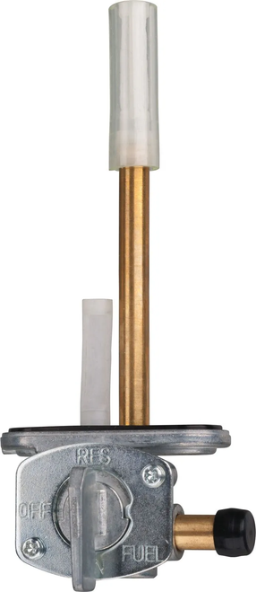 YAMAHA XT600Z LH Replica Fuel Petcock ON/OF/RES, 8mm gland (suitable for 7mm fuel line 22735 /OEM fuel petcock is equipped with 6 resp. 7mm gland)