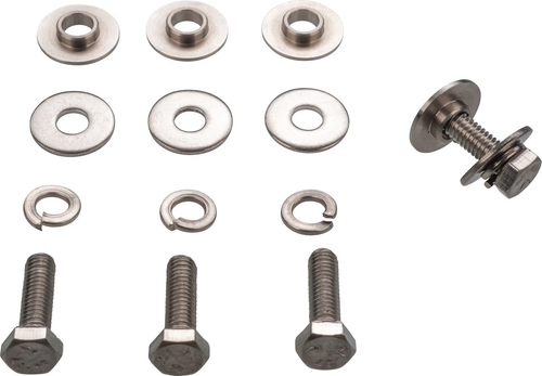 YAMAHA XT350, XT600/Z-'89 Front Fender Mounting Set, complete (16 pcs., fits fender item no. 50783-XXX)