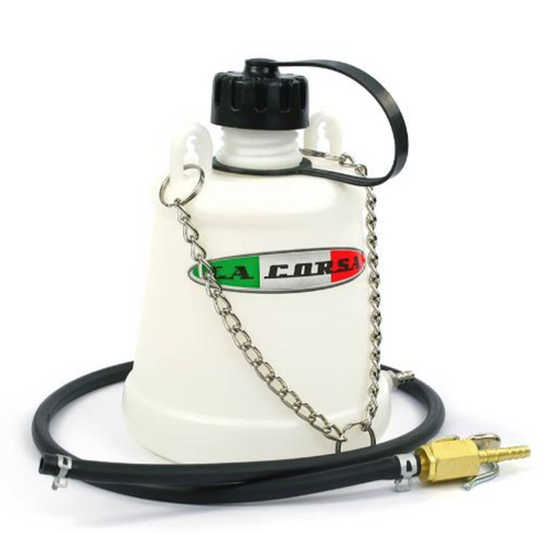 Garage Fuel Bottle 1L Auxiliary (S/S 93-T50-81), 1l capacity, comes with inline fuel petcock