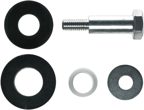 Chain Slider YAMAHA Top:XTZ660, XTZ750. Bottom:XTZ660 (Ring) incl. Bolt and Small Parts, ready to mount, set of 5 Pieces