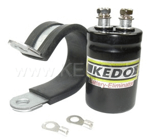 Battery Eliminator 12Volt  Application: fits  SR400 SR500, XT600K'90-, TT600R/S (for XT500 12V, XT550, SRX600, XT600-'89 see more Information below) Battery Eliminator 12Volt  Application: fits  SR400 SR500, XT600K'90-, TT600R/S (for XT500 12V, XT550, SRX600, XT600-'89 see more Information below)