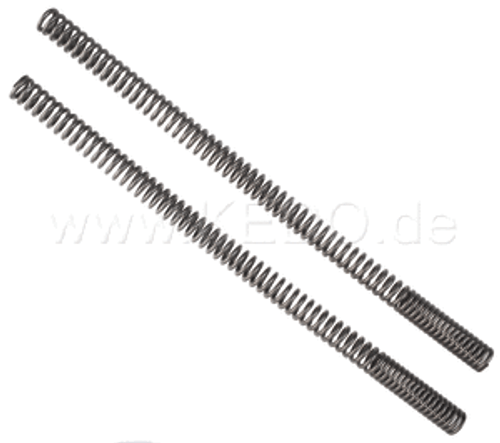 Fork Springs Wilbers Progressive TT500 XT500 Fork Springs Wilbers Progressive TT500 XT500