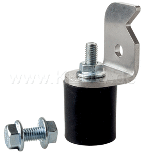HD End-Stop for Centre Stand, Stainless Steel Bracket (in Addition to Standard End-Stop or for Silencers without Centre Stand End-Stop) HD End-Stop for Centre Stand, Stainless Steel Bracket (in Addition to Standard End-Stop or for Silencers without Centre Stand End-Stop)