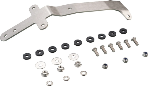 YAMAHA SR400, SR500 License Plate Bracket 'GibbonSlap'-Style ,Stainless, incl. Mounting Material (Additional Equipment: License Plate Lamp 62021, Indicator Stay 63022)