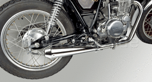 Muffler Universal Megaphone 440mm with 44.5 flange Muffler Universal Megaphone 440mm with 44.5 flange