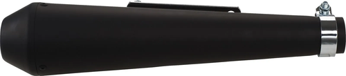 YAMAHA SR400, SR500 Muffler Universal Megaphone Black 440mm with 44.5 flange