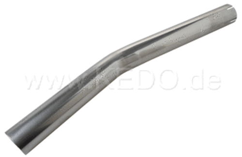 Header Pipe Extension 500mm Stainless Steel 21 deg angle 41.5mm/44.5mm