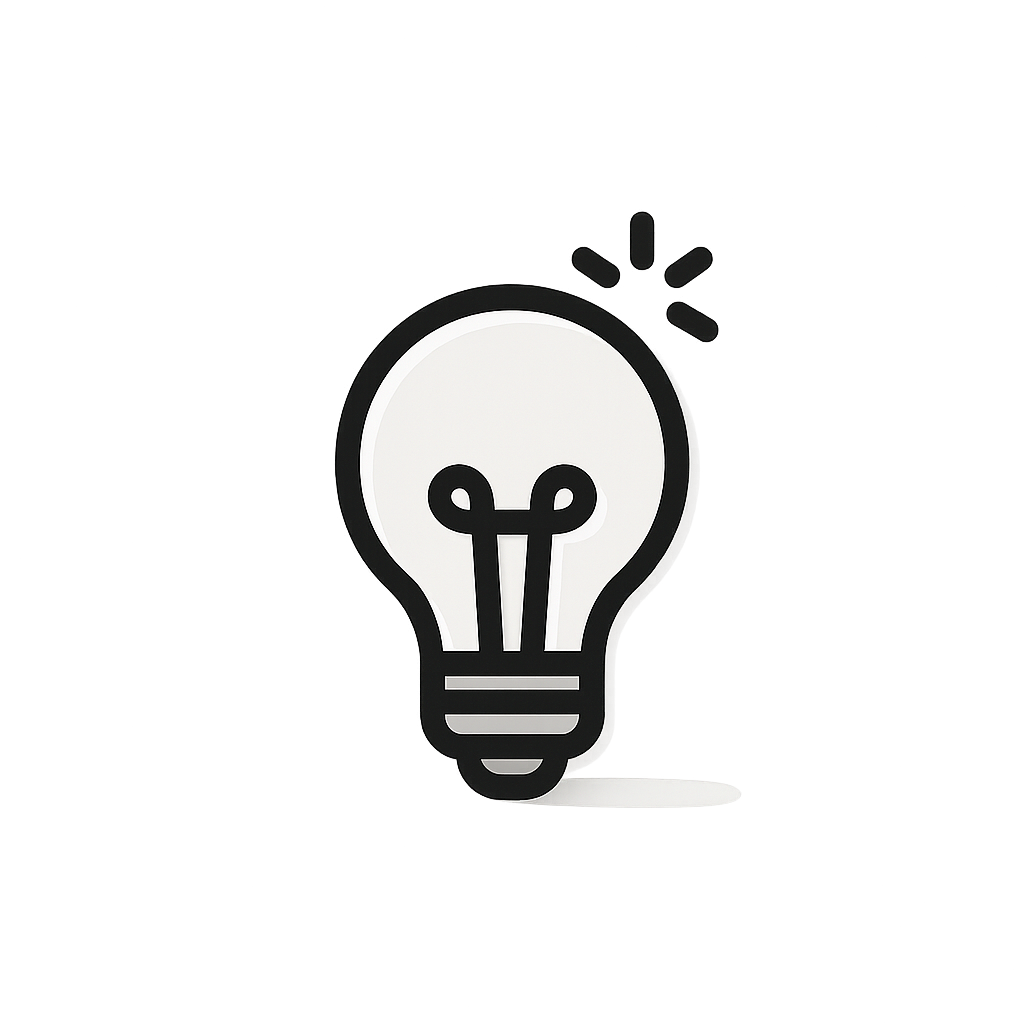 Lightbulb icon for Extras