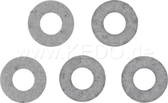 Sealing Washer, Set of 5 (heat+fuel resistant) Exhaust Shield and Petcock mounting