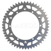 Sprocket Rear Alloy #520 52T SR500 TT500, XT500, TT600-'92 (NOT TT600E)