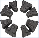 Rear Sprocket Cush Drive Rubber, Set of 4, Complete